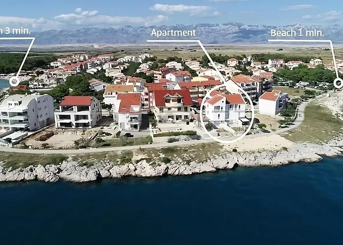Beachfront Deluxe Povljana